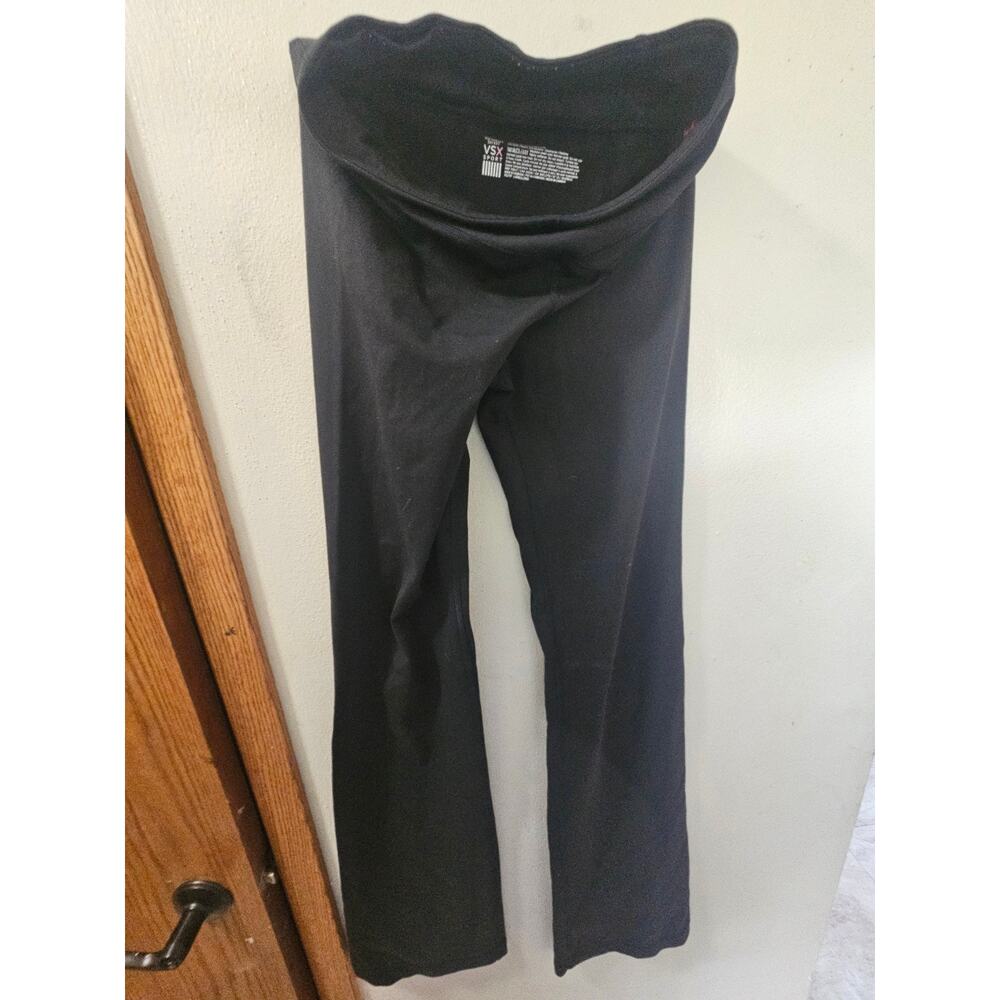 Victoria’s Secret VSX Sport Black Yoga Pants Women’s XS Flare Activewear - Picture 2 of 5